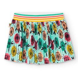 Knit skirt for girl print